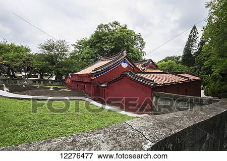 Five Concubine Temple; Tainan, Taiwan View Large Photo Image Stock Photo - Five Concubine Temple; Tainan, Taiwan. Fotosearch