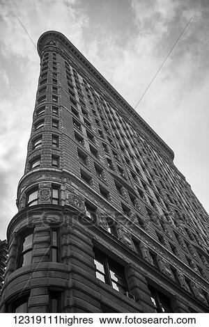 Stock Photograph - Flatiron building; New York City, New York, United States of America. Fotosearch
