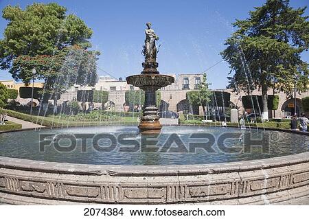 Picture - Flora Fountain At The Jard. Fotosearch