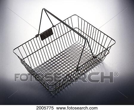 G. Biss Photography; Empty Shopping Basket View Large Photo Image Stock Photography - G. Biss Photography; Empty Shopping Basket. Fotosearch