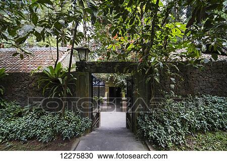 Gardens of the Ullen Sentalu Museum, Central Java, Indonesia View Large Photo Image Stock Image - Gardens of the Ullen Sentalu Museum, Central Java, Indonesia. Fotosearch