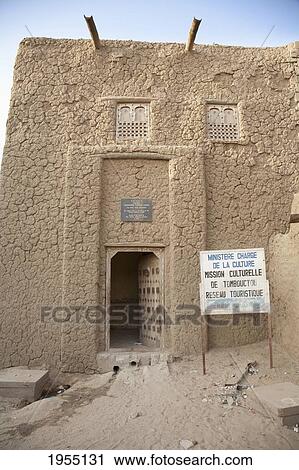 Stock Image - Gordon Laing's House, Timbuktu, Mali. Fotosearch