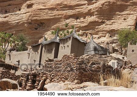 Granaries in Irelli, Mopti, Mali View Large Photo Image Stock Image - Granaries in Irelli, Mopti, Mali. Fotosearch