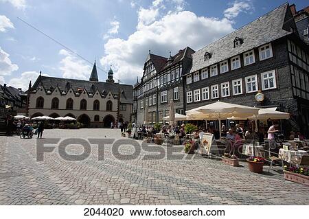 Half-Timbered Buildings On The Market Place, Goslar, Germany View Large Photo Image Stock Image - Half-Timbered Buildings On The Market Place, Goslar, Germany. Fotosearch
