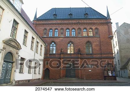 Hanseatic Building, Riga, Latvia View Large Photo Image Stock Photo - Hanseatic Building, Riga, Latvia. Fotosearch