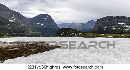 Hidden Lake Trailhead, Glacier, National Park; Montana, United States of America View Large Photo Image Stock Photograph - Hidden Lake Trailhead, Glacier, National Park; Montana, United States of America. Fotosearch