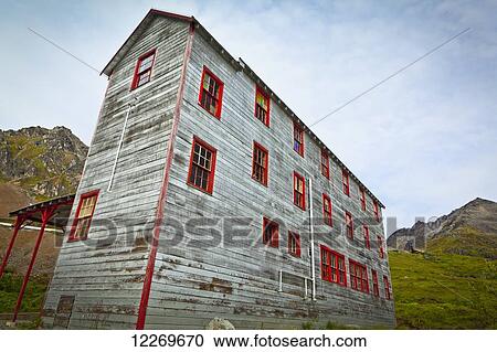 Historic No. 1 Bunkhouse, Independence Mine State Historic Park, Hatcher Pass, Southcentral, Alaska, Summer. View Large Photo Image Stock Image - Historic No. 1 Bunkhouse, Independence Mine State Historic Park, Hatcher Pass, Southcentral, Alaska, Summer.. Fotosearch