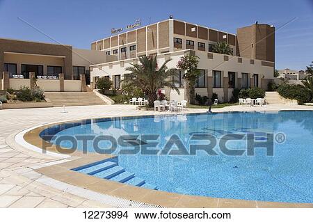 Picture - Hotel Sufitula, beside Sbeitla site; Tunisia. Fotosearch