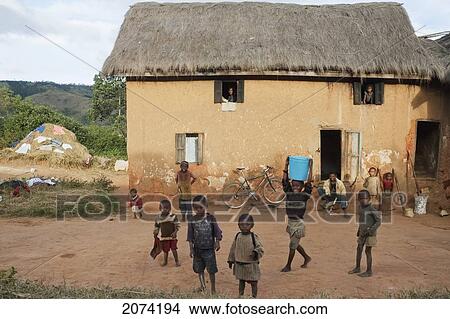 House Along The Road Between Ambositra & Ambavalao, Fianarantsoa Province, Madagascar View Large Photo Image Picture - House Along The Road Between Ambositra & Ambavalao, Fianarantsoa Province, Madagascar. Fotosearch