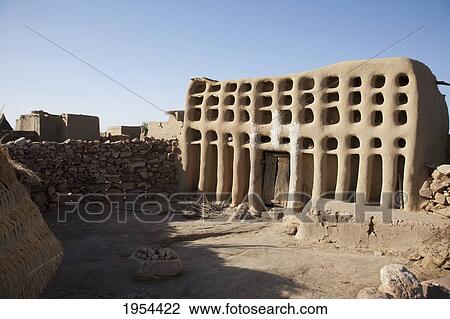 House Of The Ginna Bana, Sangha, Mali View Large Photo Image Stock Image - House Of The Ginna Bana, Sangha, Mali. Fotosearch