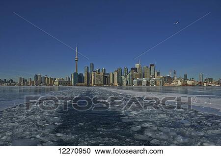 Ice breaking up in harbor waterfront; Toronto, Ontario, Canada View Large Photo Image Stock Image - Ice breaking up in harbor waterfront; Toronto, Ontario, Canada. Fotosearch