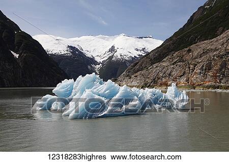 Iceberg in Tracy Arm, Southeast Alaska; Alaska, United States of America View Large Photo Image Stock Photograph - Iceberg in Tracy Arm, Southeast Alaska; Alaska, United States of America. Fotosearch