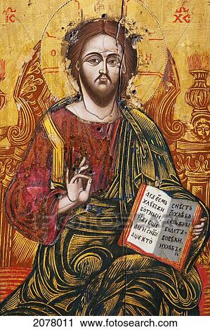 Icon In The Church Of St. Luke, Kotor, Monte View Large Photo Image Stock Image - Icon In The Church Of St. Luke, Kotor, Monte. Fotosearch
