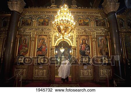 Iconostasis Of The Church Of St. Nedelya, Sofia, Bulgaria View Large Photo Image Stock Image - Iconostasis Of The Church Of St. Nedelya, Sofia, Bulgaria. Fotosearch