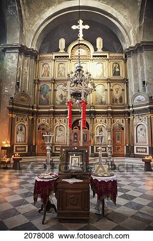 Iconostasis Of The Church Of St. Nicholas, Kotor, Monte View Large Photo Image Stock Photo - Iconostasis Of The Church Of St. Nicholas, Kotor, Monte. Fotosearch