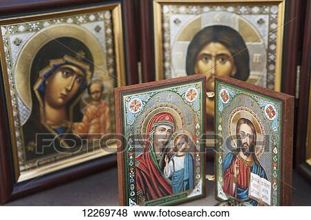 Icons for sale at the Pecherska Lavra; Kiev, Ukraine View Large Photo Image Stock Photo - Icons for sale at the Pecherska Lavra; Kiev, Ukraine. Fotosearch