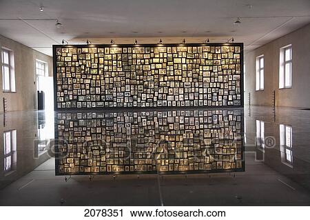 Installation At The Sauna Displaying Photographs Found Among The Belongings Of People Murdered At The Auschwitz-Birkenau Concentration Camp, Oswiecim, Malopolska, Poland View Large Photo Image Stock Image - Installation At The Sauna Displaying Photographs Found Among The Belongings Of People Murdered At The Auschwitz-Birkenau Concentration Camp, Oswiecim, Malopolska, Poland. Fotosearch
