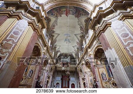 Interior Of St Paul's Church, Rabat, Malta View Large Photo Image Stock Photo - Interior Of St Paul's Church, Rabat, Malta. Fotosearch