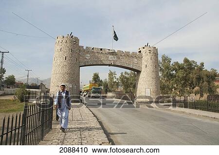 Jamrud Gate To The Khyber Pass On The Outskirts Of Peshawar, Federally Administered Tribal Areas, Pakistan View Large Photo Image Stock Image - Jamrud Gate To The Khyber Pass On The Outskirts Of Peshawar, Federally Administered Tribal Areas, Pakistan. Fotosearch
