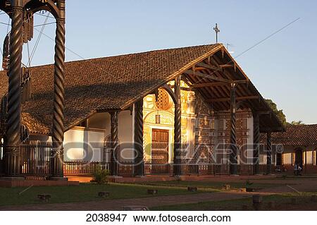 Stock Photo - Jesuit Mission Of Concepcion, Santa Cruz Department, Bolivia. Fotosearch
