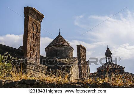 Khachkars, Armenian cross-stones at Haghpat Monastery; Lori Province, Armenia View Large Photo Image Stock Photograph - Khachkars, Armenian cross-stones at Haghpat Monastery; Lori Province, Armenia. Fotosearch