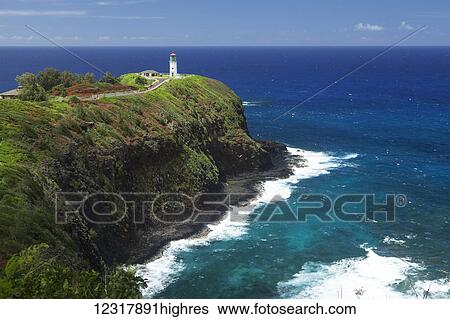 Kilauea Lighthouse, Kilauea Point National Wildlife Refuge; Kauai, Hawaii, United States of America View Large Photo Image Stock Photograph - Kilauea Lighthouse, Kilauea Point National Wildlife Refuge; Kauai, Hawaii, United States of America. Fotosearch