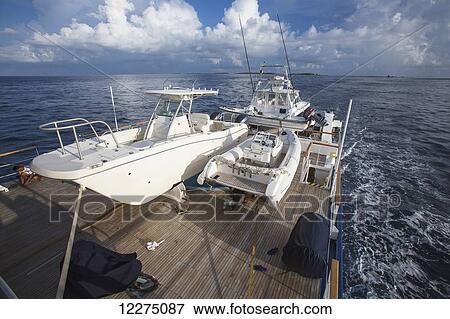 Large sports fishing boat; Tahiti View Large Photo Image Stock Photo - Large sports fishing boat; Tahiti. Fotosearch