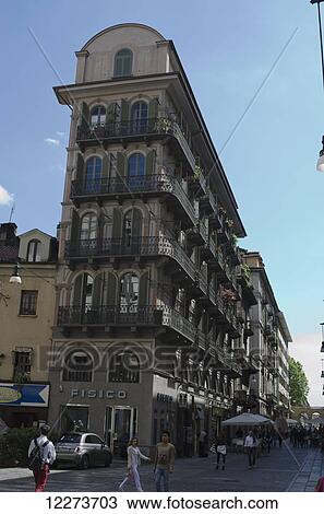 Late 19th century architecture on Lagrange Street; Turin, Piedmont, Italy View Large Photo Image Stock Image - Late 19th century architecture on Lagrange Street; Turin, Piedmont, Italy. Fotosearch