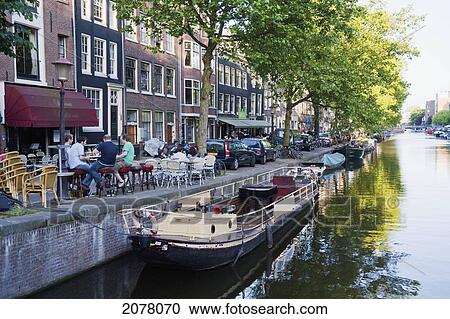 Lijnbaansgracht, Amsterdam, Netherlands View Large Photo Image Stock Image - Lijnbaansgracht, Amsterdam, Netherlands. Fotosearch