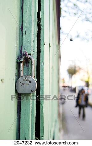 Lock On Door View Large Photo Image Stock Image - Lock On Door. Fotosearch