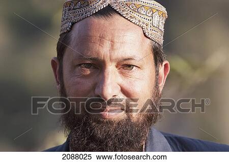 Stock Photography - Man, Jhelum Valley, Azad Kashmir, Pakistan. Fotosearch