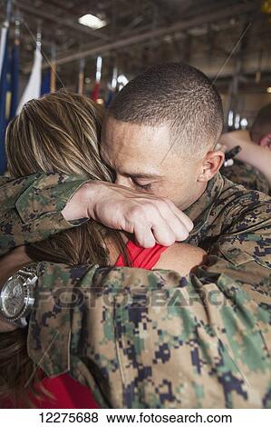 Marine homecoming from deployment; Kaneohe, Oahu, Hawaii, United States of America View Large Photo Image Stock Photo - Marine homecoming from deployment; Kaneohe, Oahu, Hawaii, United States of America. Fotosearch