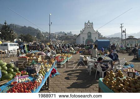 Market Day In San Juan Chamula, Chiapas, Mexico View Large Photo Image Stock Image - Market Day In San Juan Chamula, Chiapas, Mexico. Fotosearch