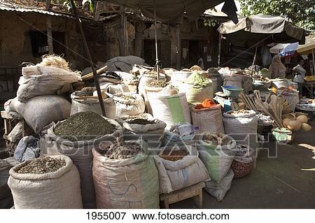 Stock Photo - Market in Bamako, Mali. Fotosearch