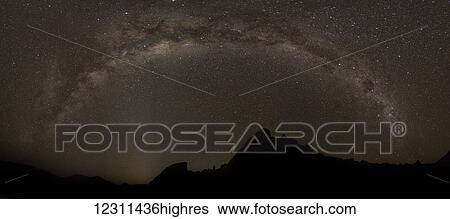 Milky way slashes across the night sky in Richtersveld National Park; South Africa View Large Photo Image Stock Photograph - Milky way slashes across the night sky in Richtersveld National Park; South Africa. Fotosearch