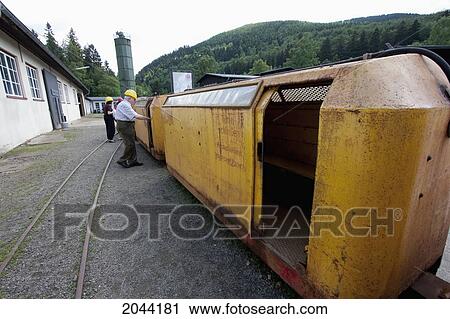 Miner's Train In Rammelsberg Mine, Goslar, Germany View Large Photo Image Stock Image - Miner's Train In Rammelsberg Mine, Goslar, Germany. Fotosearch