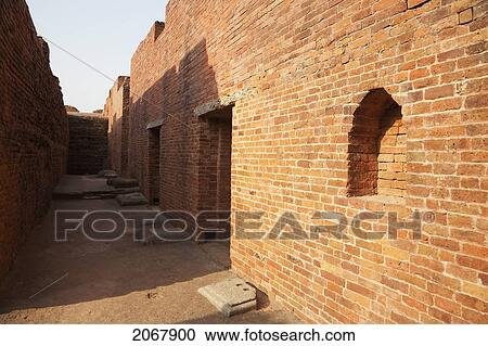 Monastery Site No. 1, Nalanda Mahavihara, Bihar, India View Large Photo Image Stock Image - Monastery Site No. 1, Nalanda Mahavihara, Bihar, India. Fotosearch
