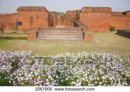 Monastery Site No. 3, Nalanda Mahavihara, Bihar, India View Large Photo Image Stock Photograph - Monastery Site No. 3, Nalanda Mahavihara, Bihar, India. Fotosearch