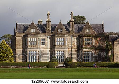 Muckross House; Killarney, County Kerry, Ireland View Large Photo Image Stock Photo - Muckross House; Killarney, County Kerry, Ireland. Fotosearch