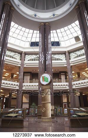 Stock Photo - National Archaeological museum; Ashgabat, Turkmenistan. Fotosearch
