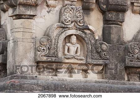 Niche In The Sariputra Stupa (Temple Site No. 3), Nalanda Mahavihara, Bihar, India View Large Photo Image Stock Photo - Niche In The Sariputra Stupa (Temple Site No. 3), Nalanda Mahavihara, Bihar, India. Fotosearch
