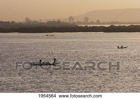 Niger River at dawn, Bamako, Mali View Large Photo Image Picture - Niger River at dawn, Bamako, Mali. Fotosearch