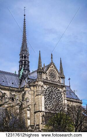 Notre Dame de Paris; Paris, France View Large Photo Image Stock Photograph - Notre Dame de Paris; Paris, France. Fotosearch
