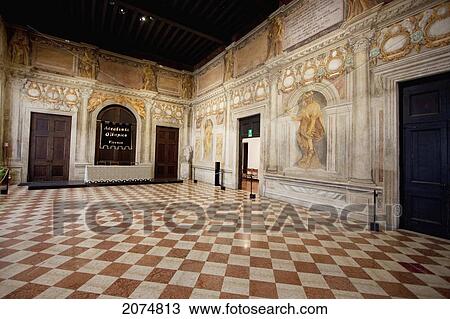 Odeon Of The Teatro Olimpico (Olympic Theatre) By Architect Andrea Palladio, Vicenza, Italy View Large Photo Image Stock Image - Odeon Of The Teatro Olimpico (Olympic Theatre) By Architect Andrea Palladio, Vicenza, Italy. Fotosearch