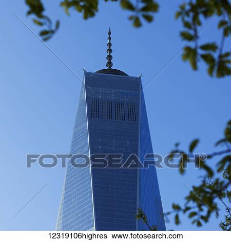 Stock Photograph - One World Trade Center; New York City, New York, United States of America. Fotosearch
