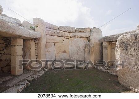 Ornate Niche In The South Temple Of The Mnajdra Megalithic Temple Complex, Malta View Large Photo Image Picture - Ornate Niche In The South Temple Of The Mnajdra Megalithic Temple Complex, Malta. Fotosearch