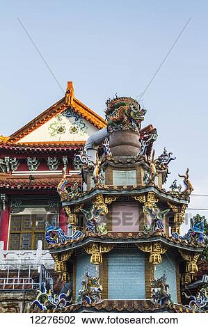Ornate structure in Baoan Temple park; Taipei, Taiwan View Large Photo Image Stock Image - Ornate structure in Baoan Temple park; Taipei, Taiwan. Fotosearch