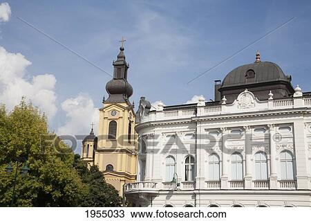 Orthodox Cathedral & Art Gallery, Sarajevo, Bosnia And Herzegovina View Large Photo Image Stock Image - Orthodox Cathedral & Art Gallery, Sarajevo, Bosnia And Herzegovina. Fotosearch