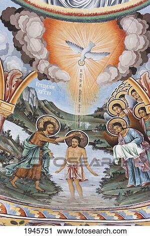 Paintings By Zahari Zograf On The Outer Walls Of The Rila Monastery, Blagoevgrad, Bulgaria View Large Photo Image Stock Image - Paintings By Zahari Zograf On The Outer Walls Of The Rila Monastery, Blagoevgrad, Bulgaria. Fotosearch