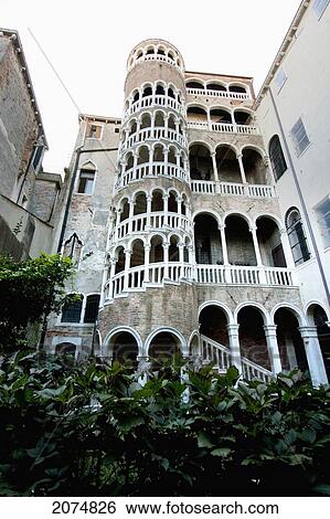 Stock Photograph - Palazzo Contarini Del Bovolo, Venice, Italy. Fotosearch